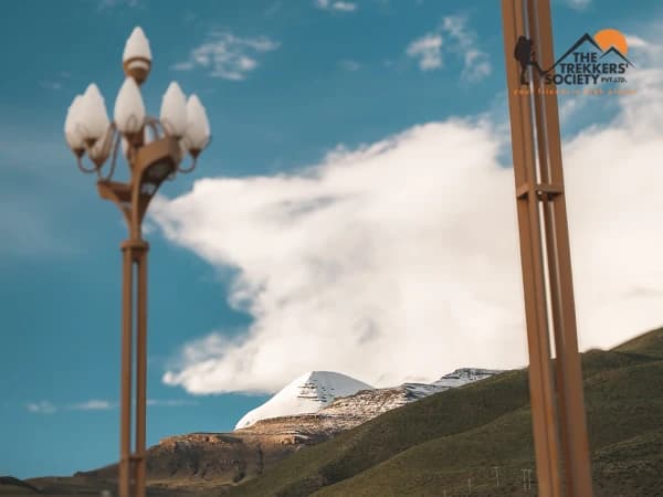 Mount kailash from darchen